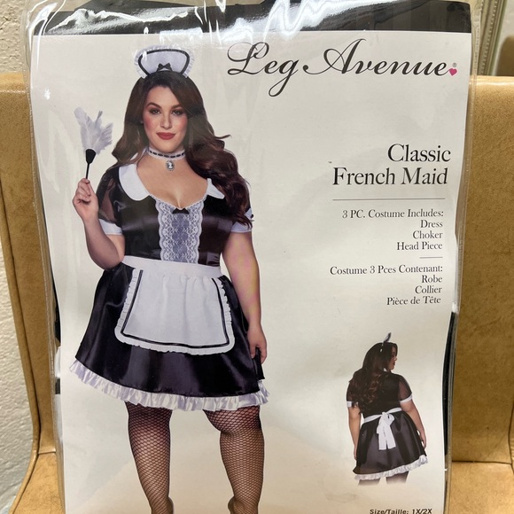 Leg Avenue Seductive French Maid main image 1